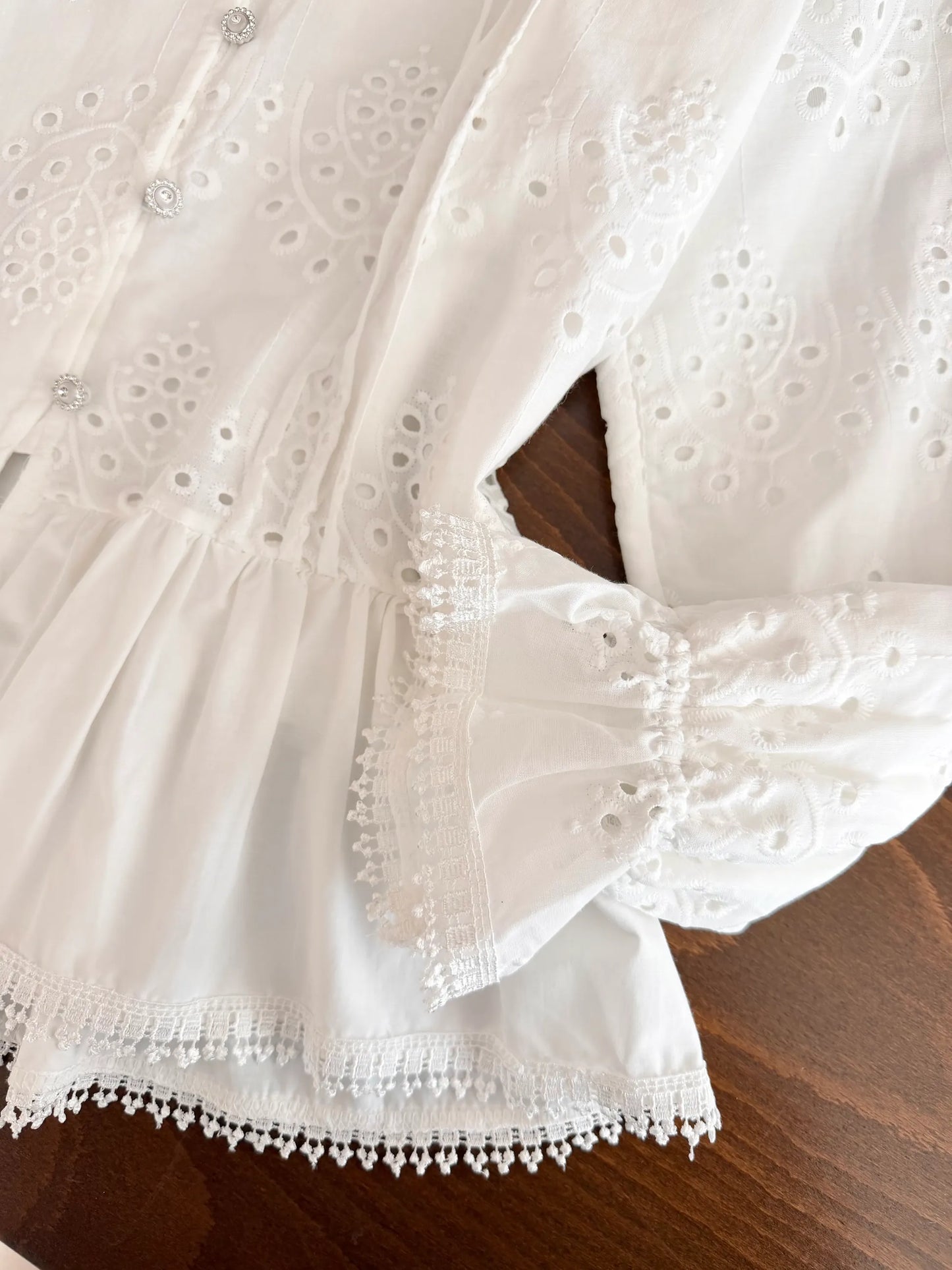 Guipure Romantic Blouse