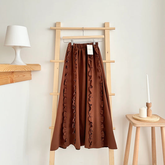Yuna Ruffle Detail Skirt
