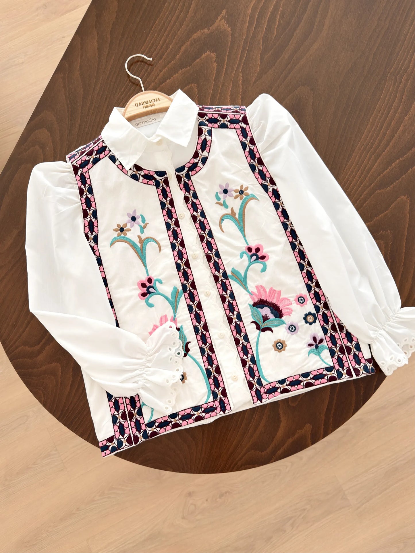Color Ethnic Patterned Yelek