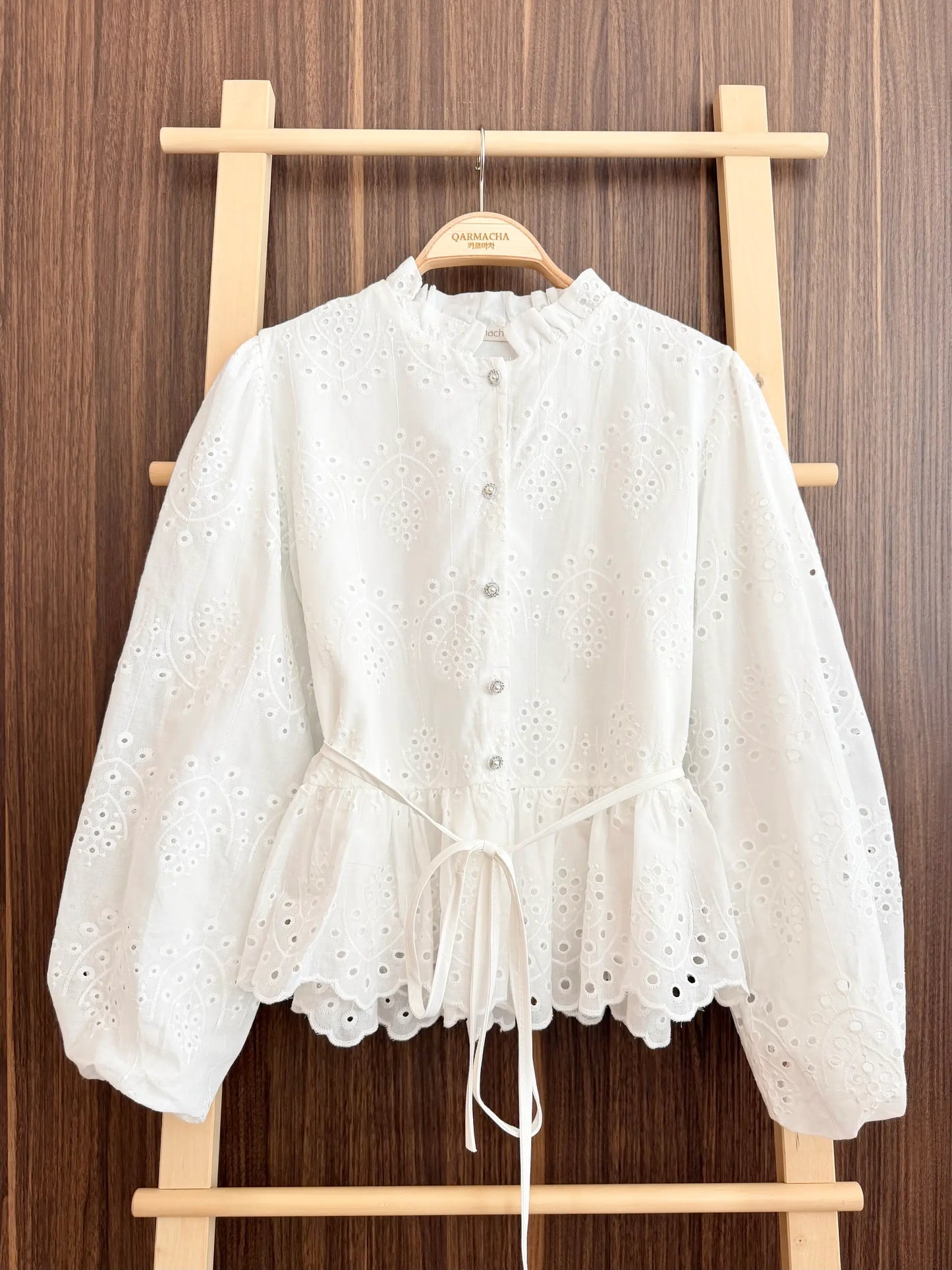 Scalloped Skirted Set