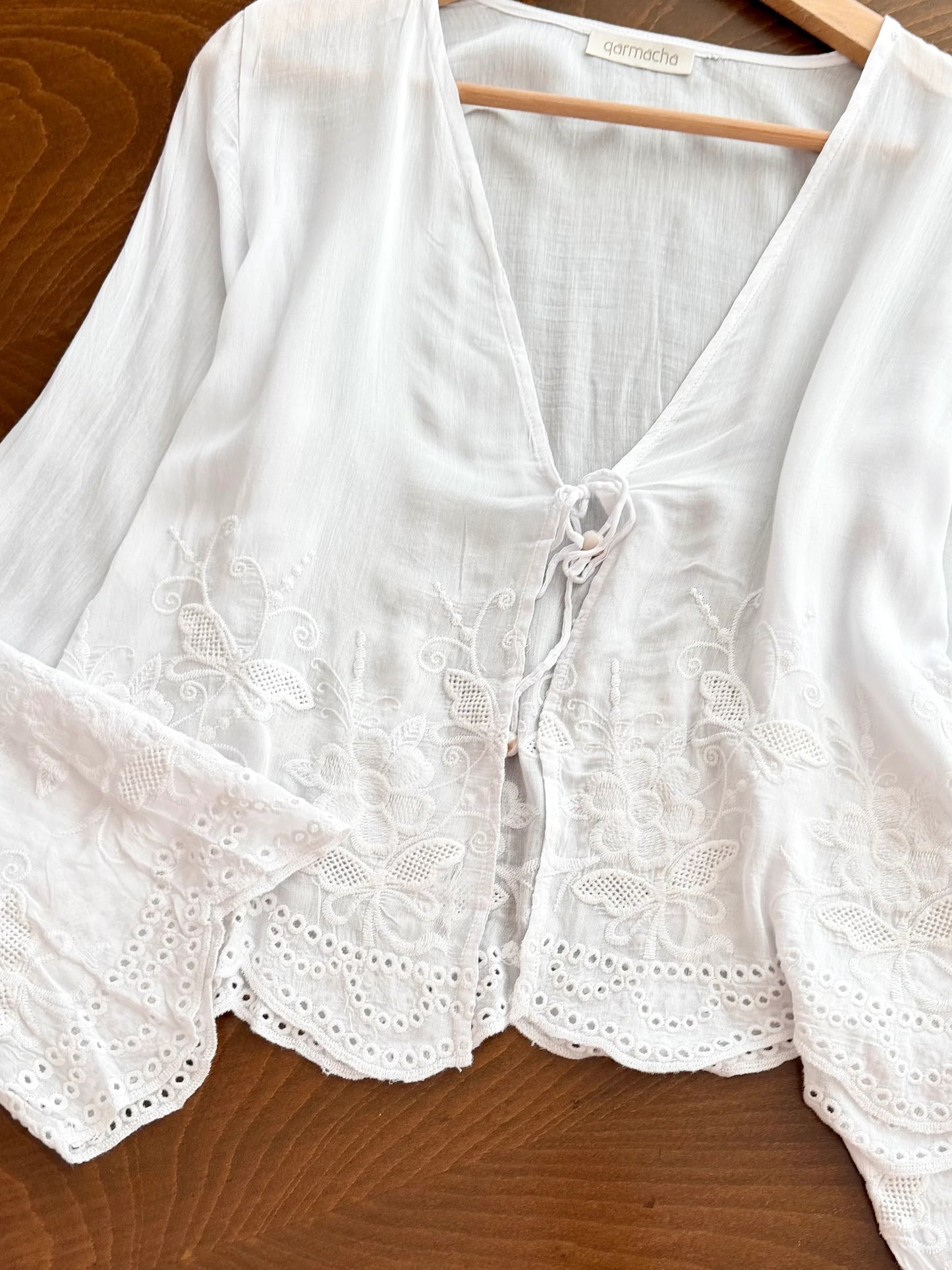 Voile Embroidered Skirted Set