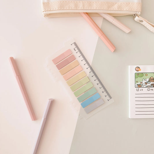 Pastel Tone 8 Color Index Sticker