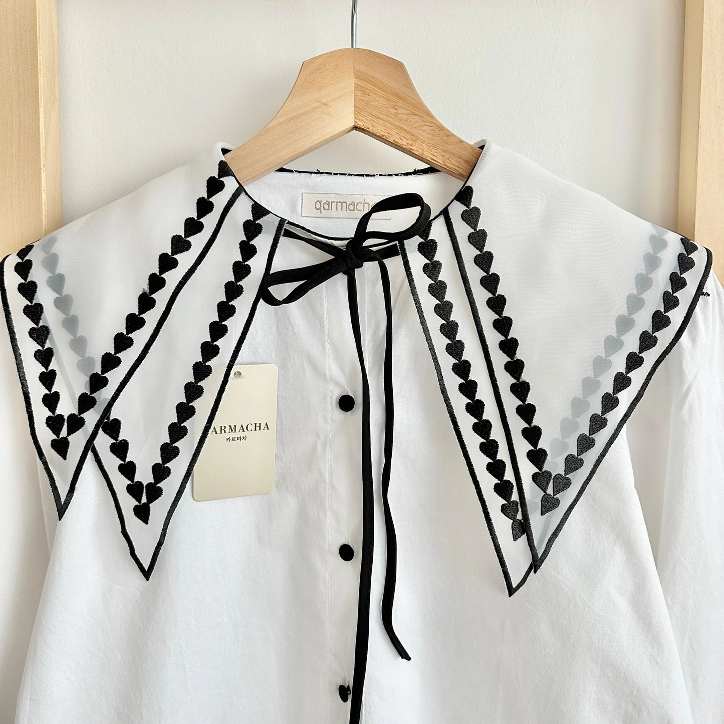 Heart Collared Shirt