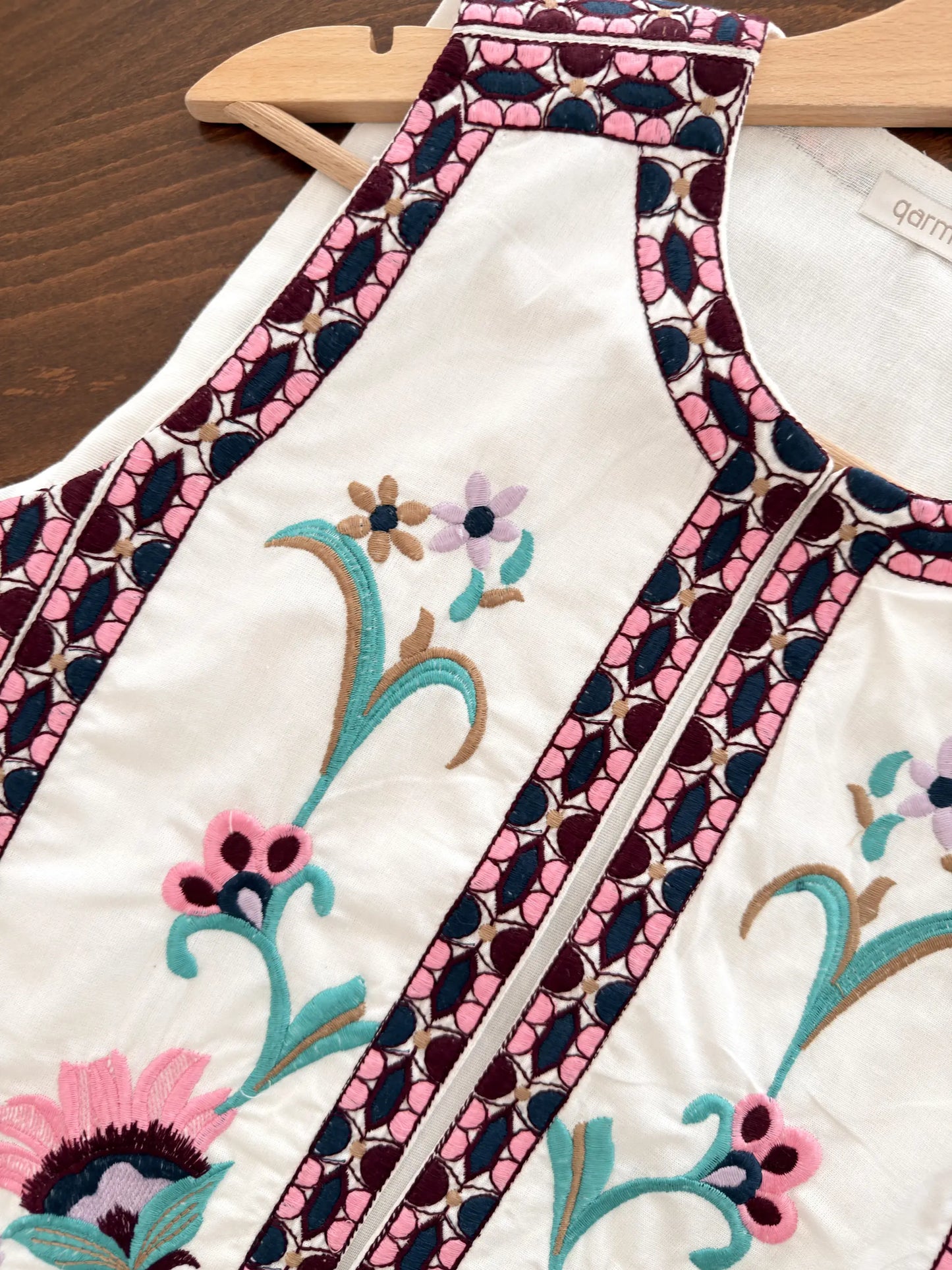 Color Ethnic Patterned Yelek