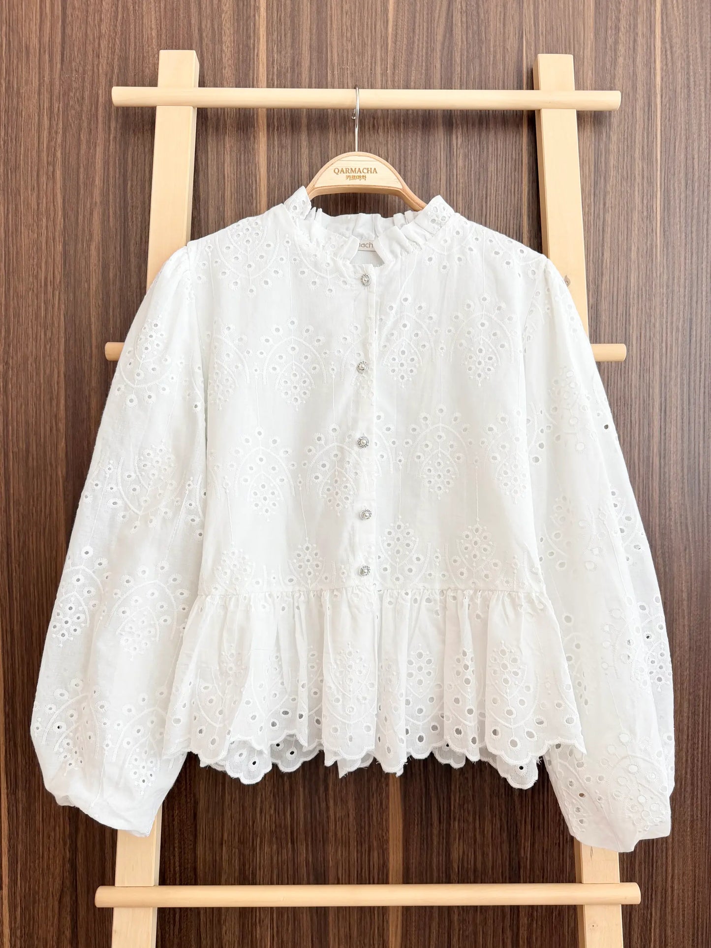 Scalloped Skirted Set