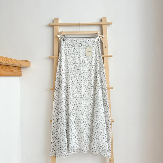 Small Floral Chiffon Skirt