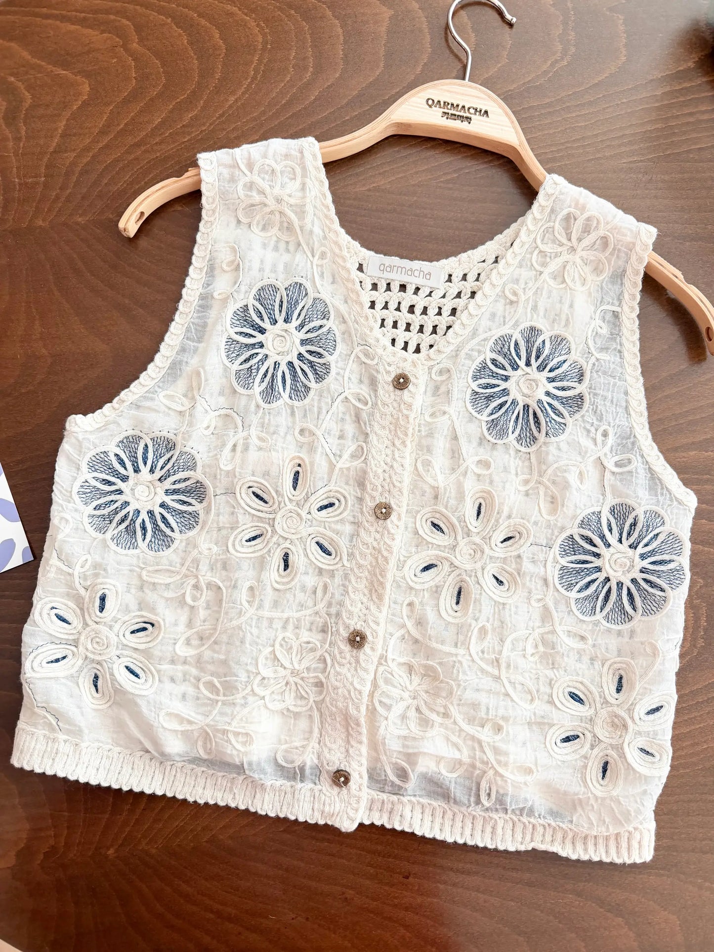 Floral Thin Yelek
