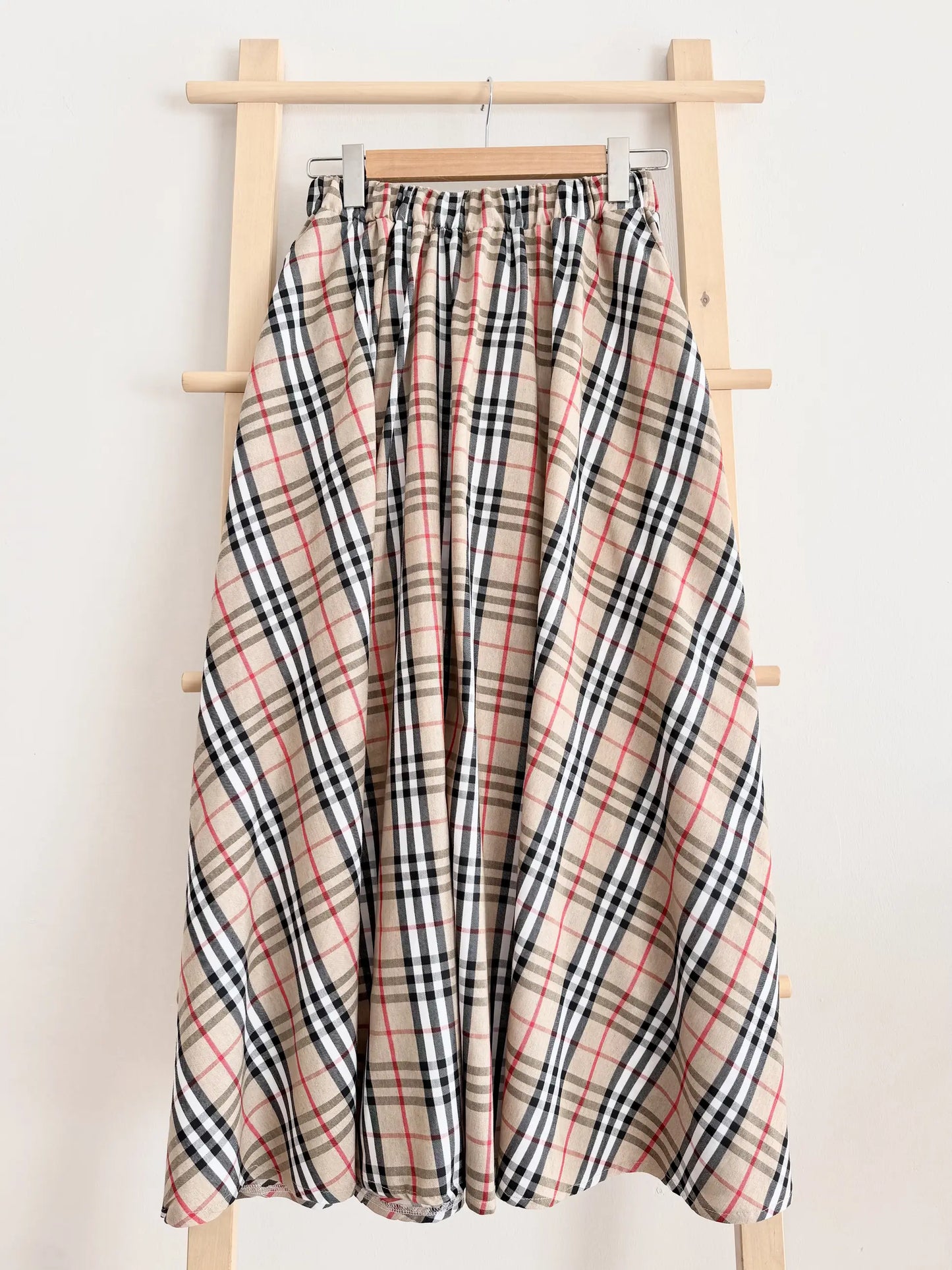 Plaid Koton Skirt