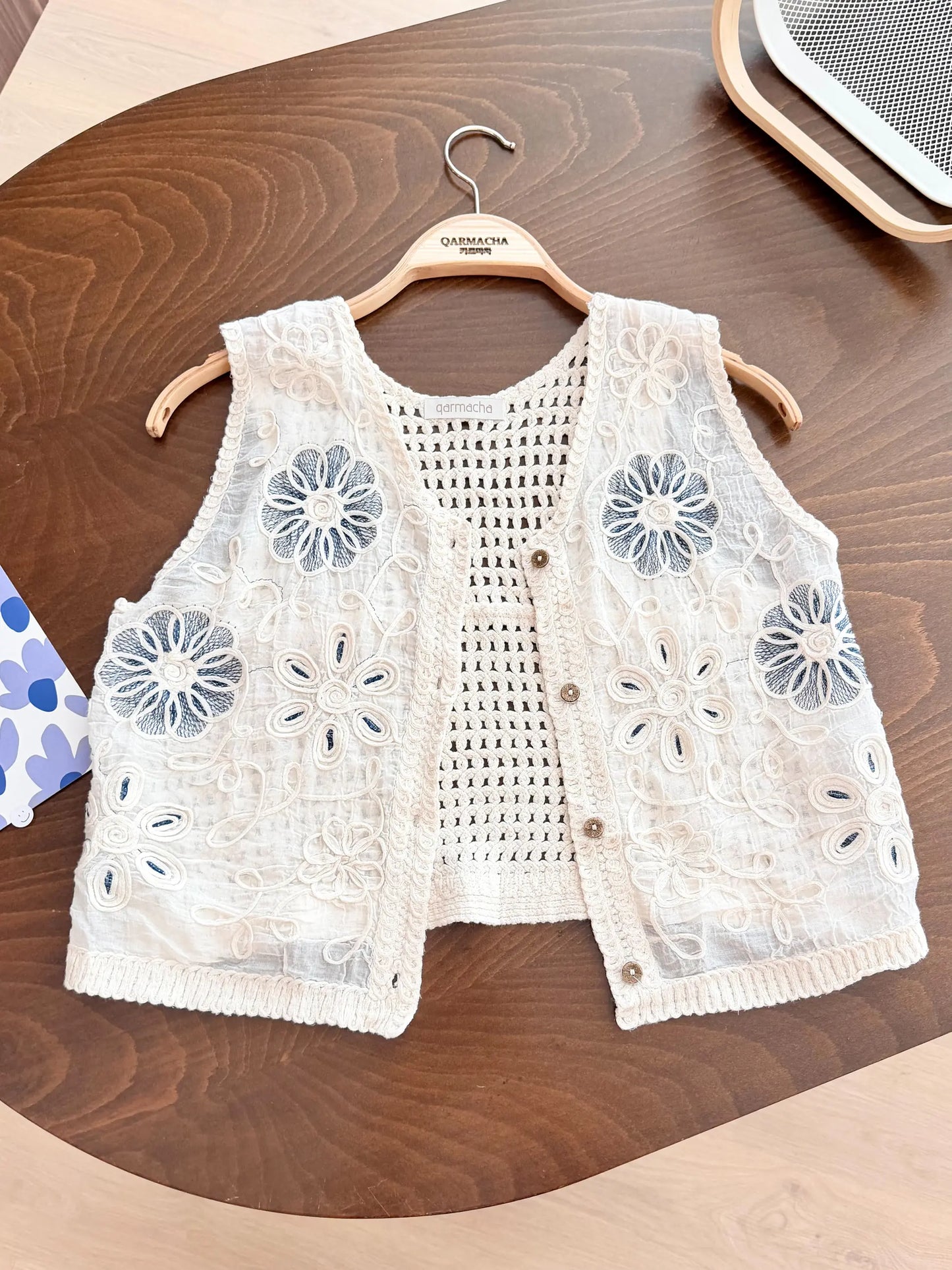 Floral Thin Yelek