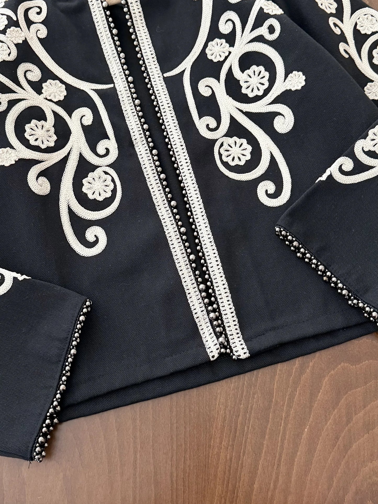 Pearl Embroidered Tok Jacket