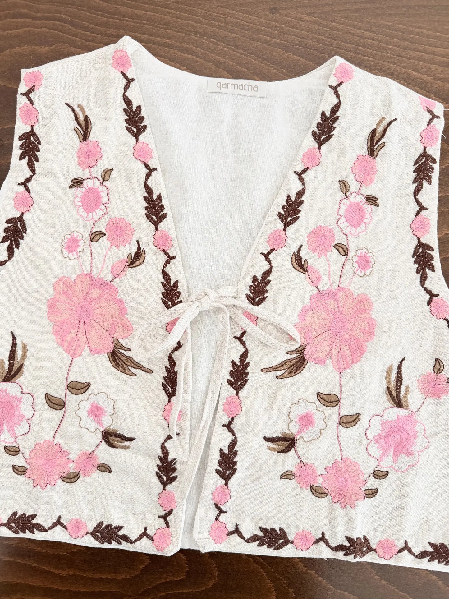 Floral Embroidered Yelek