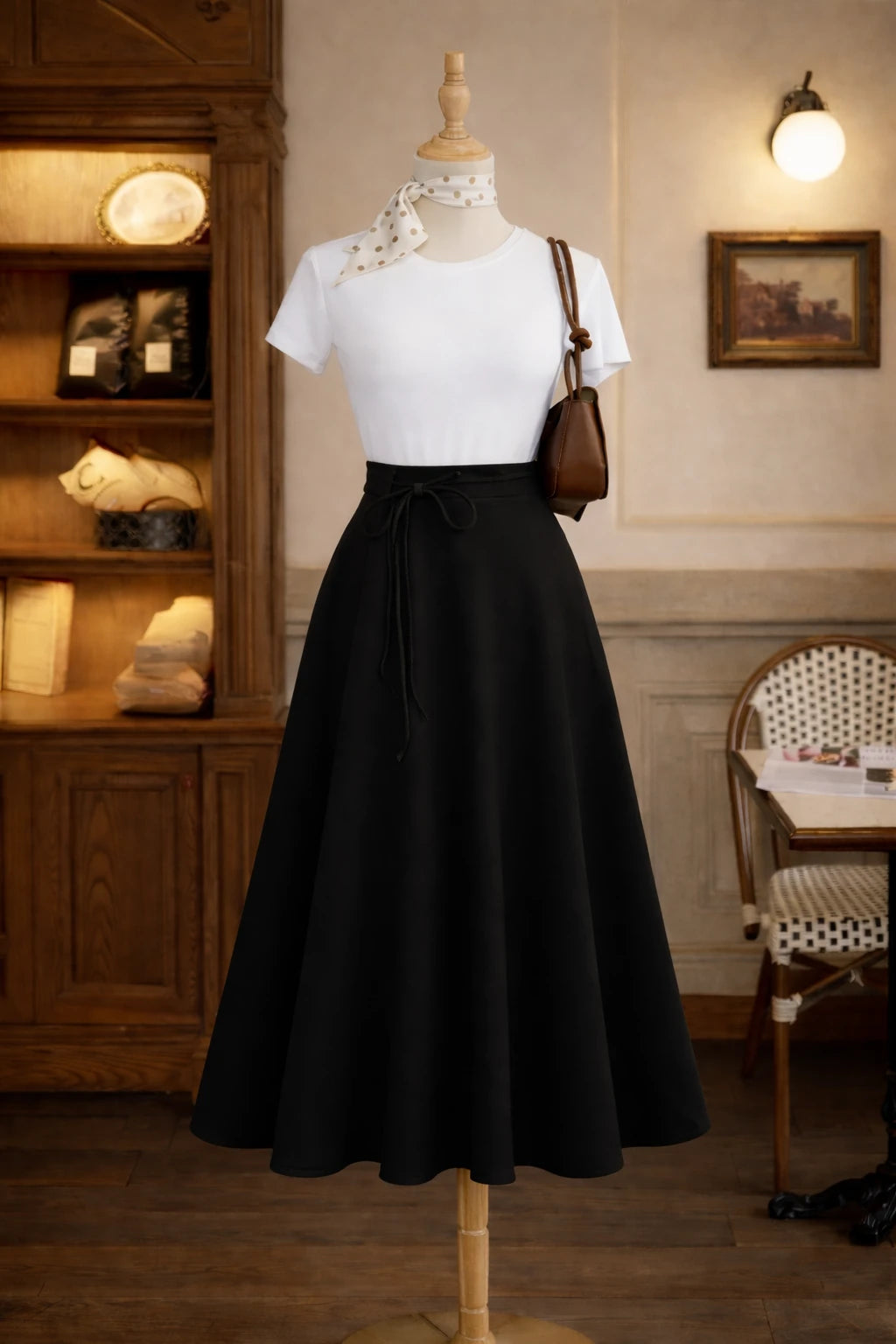 Scuba Wrap Skirt