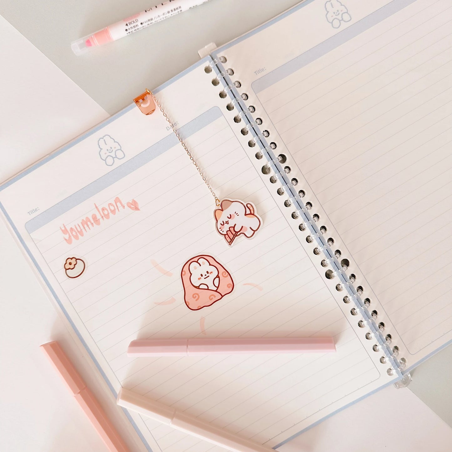 Chain Book Bookmark