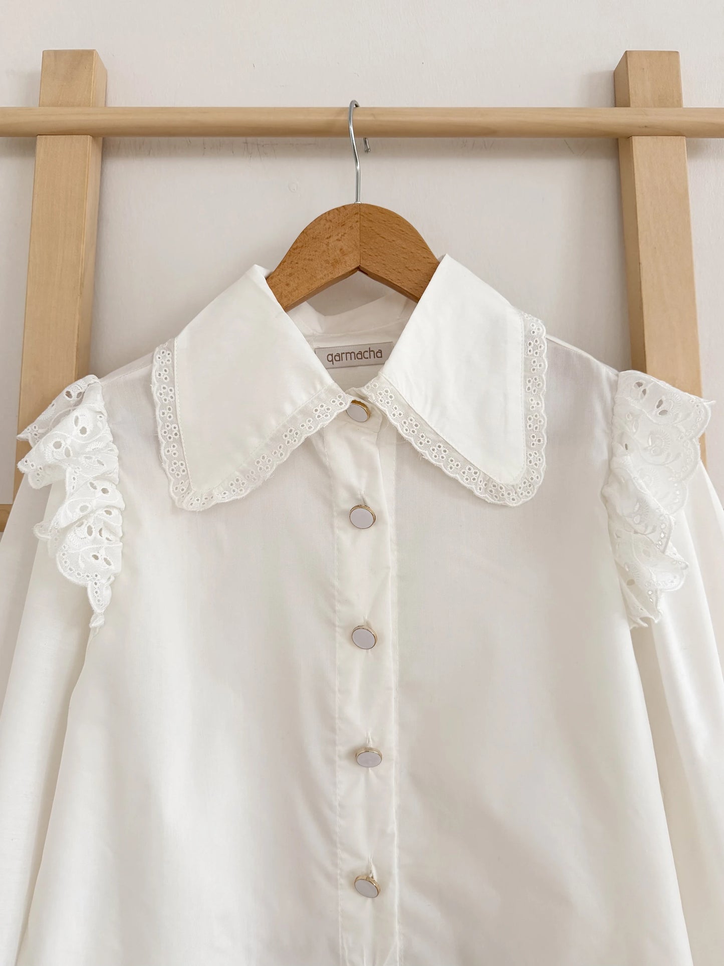 Princess Ruffled Sleeve Shirt