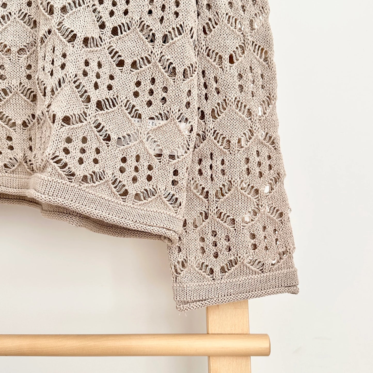 Patterned Eyelet Blouse