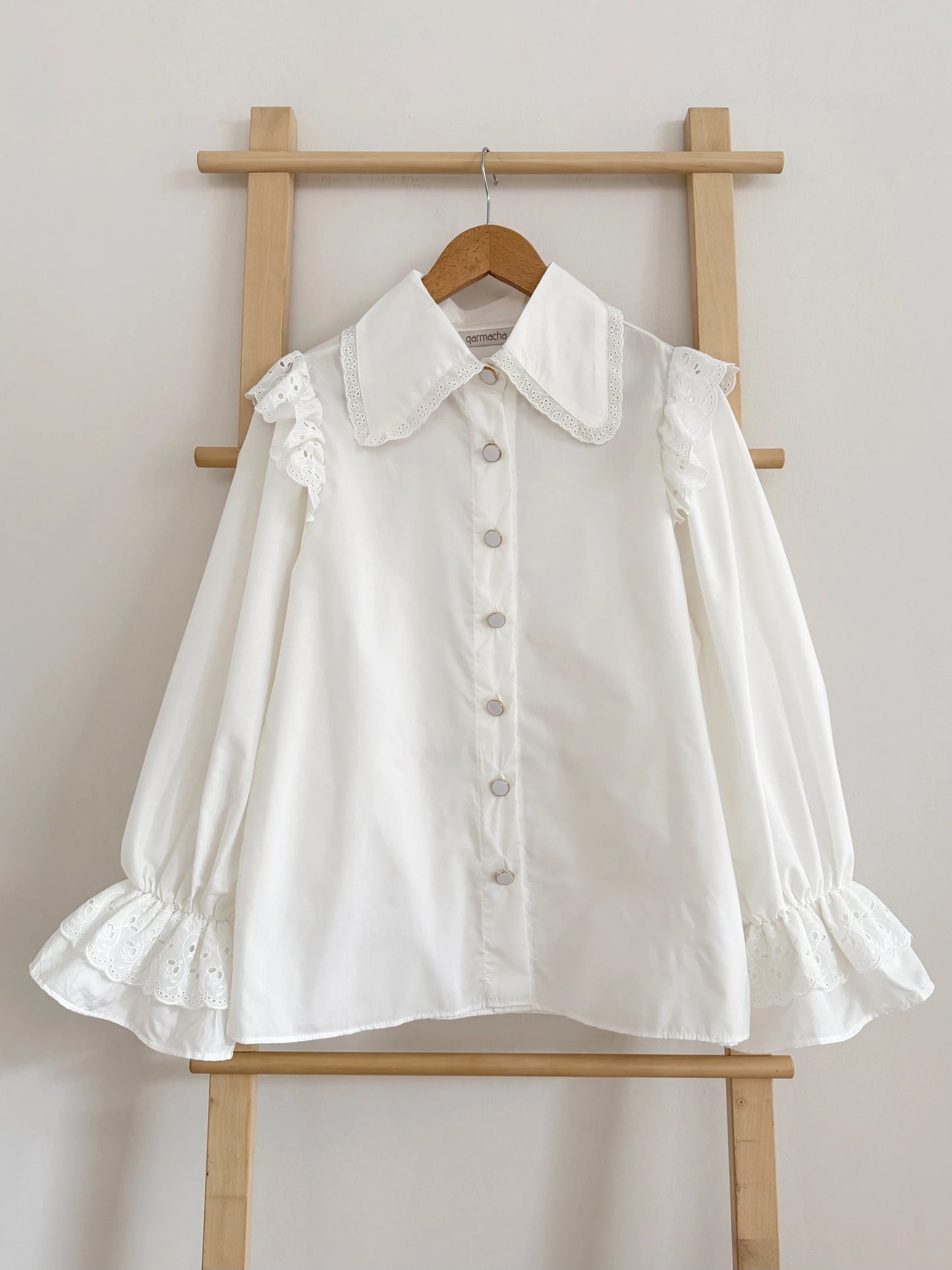Princess Ruffled Sleeve Shirt