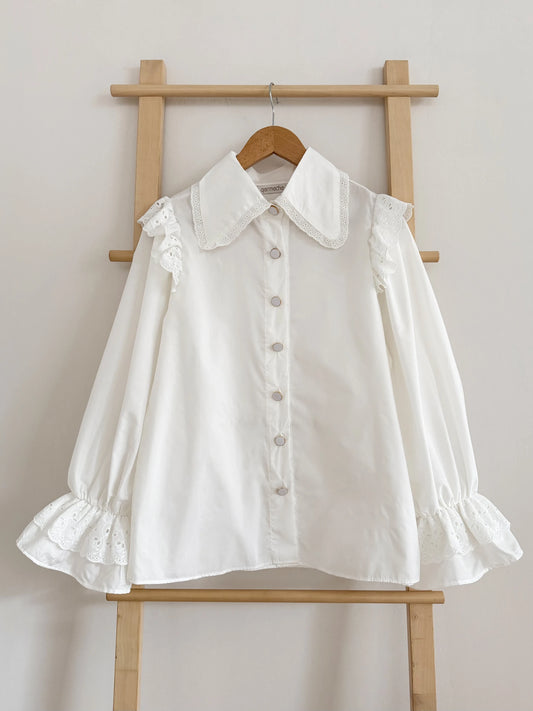 Princess Ruffled Sleeve Shirt