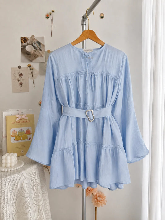 Yoke Tiered Modal Tunic