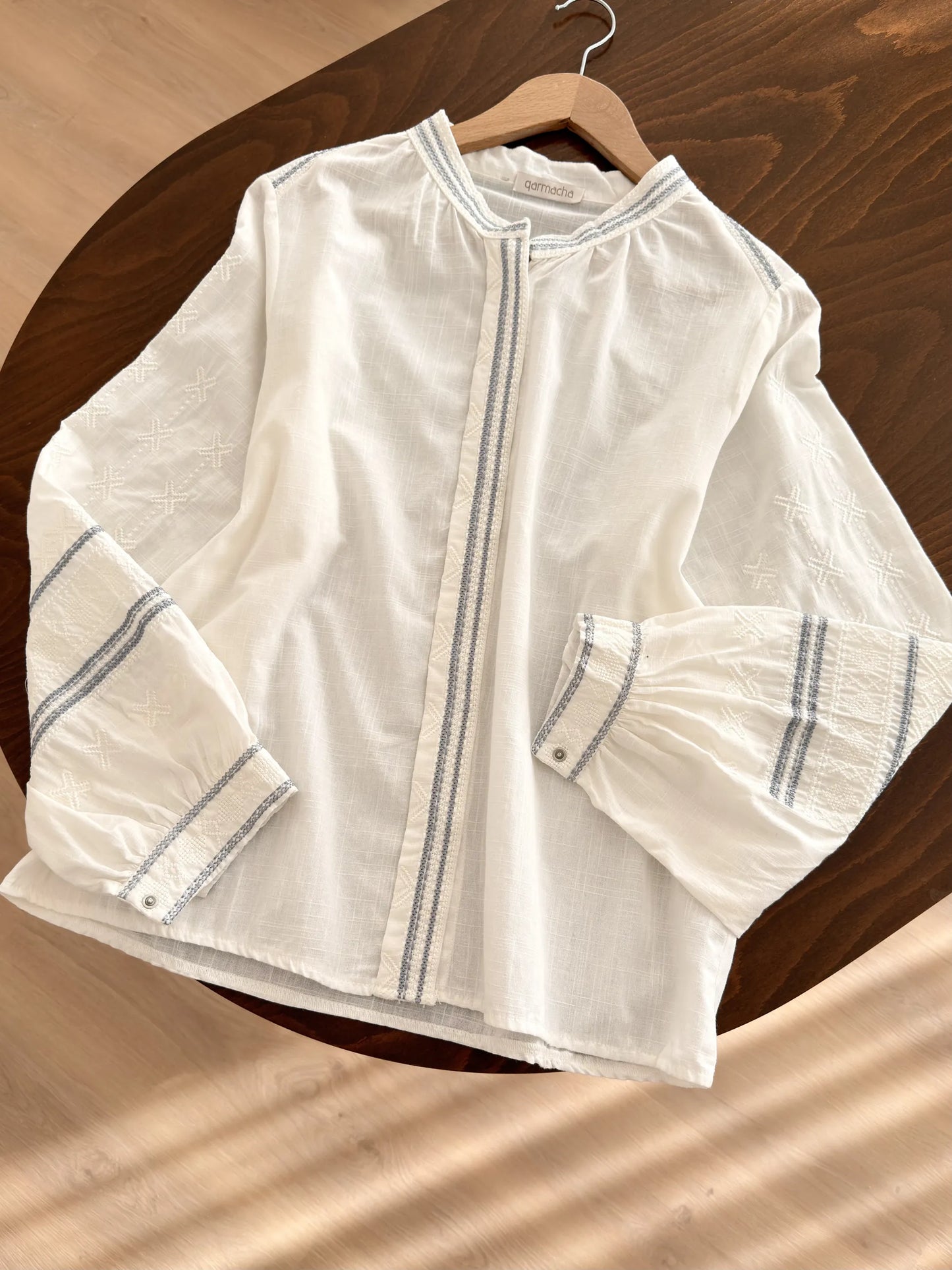 Embroidery Detail Shirt