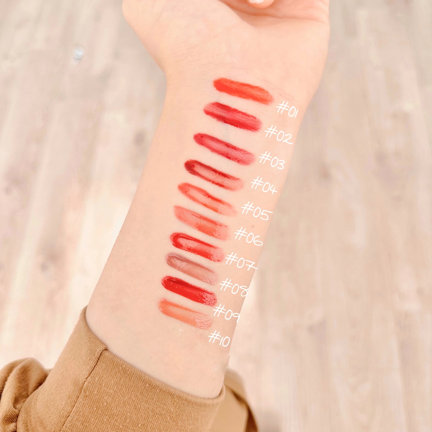 Teayason 10' Lu Lipgloss Set