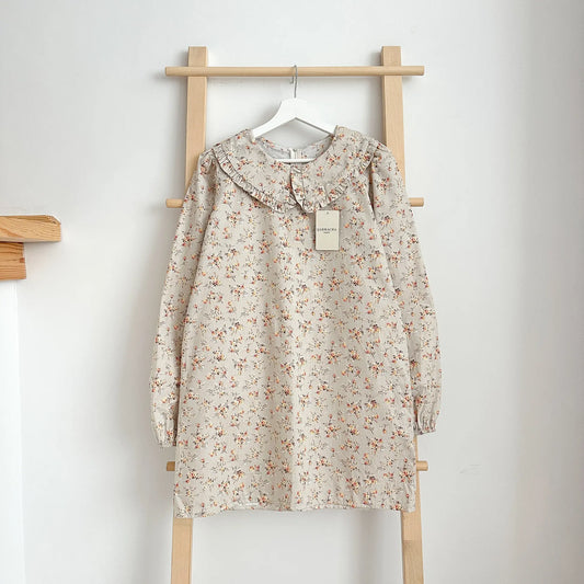 Floral Collar Detail Shirt