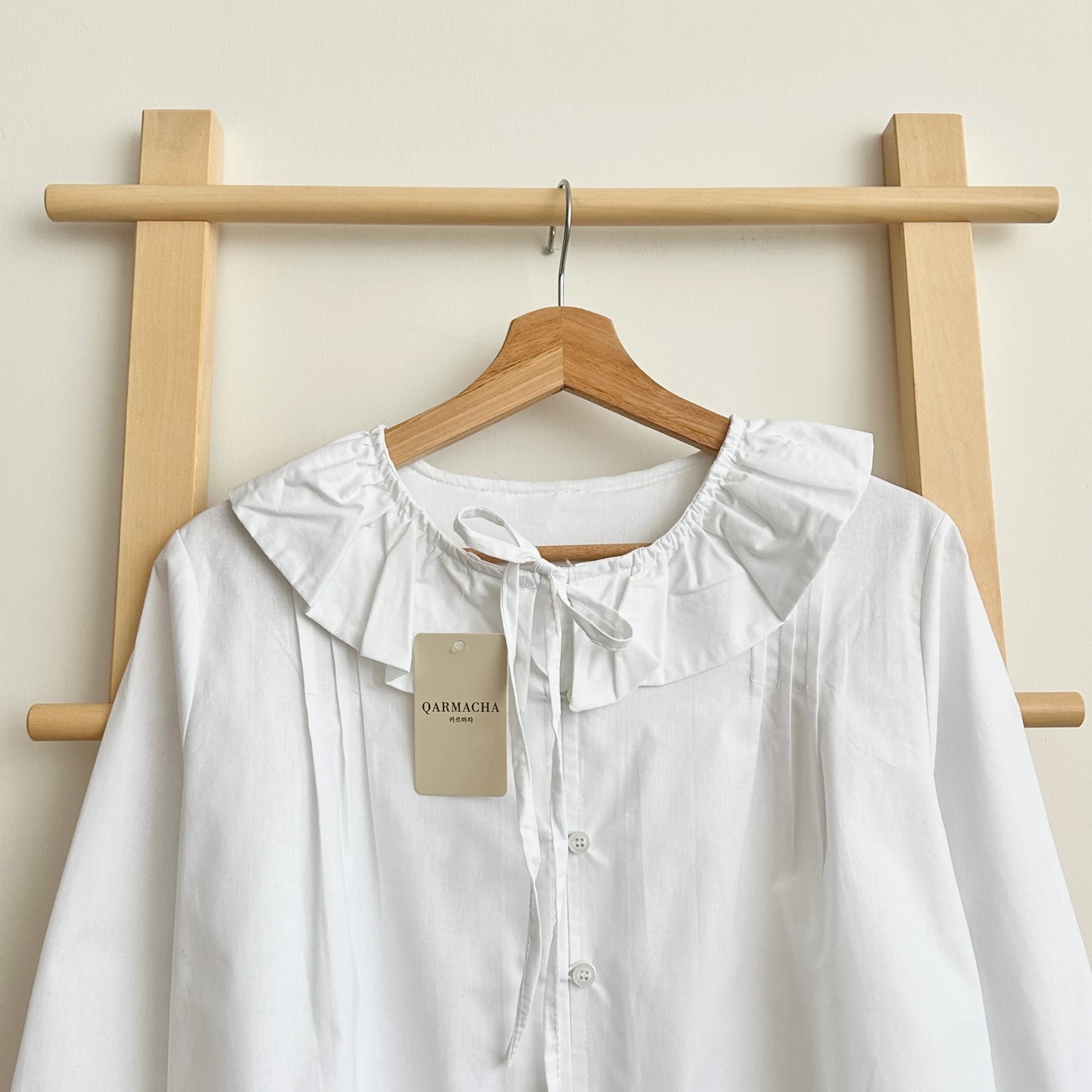 Baby Neck Bow Shirt