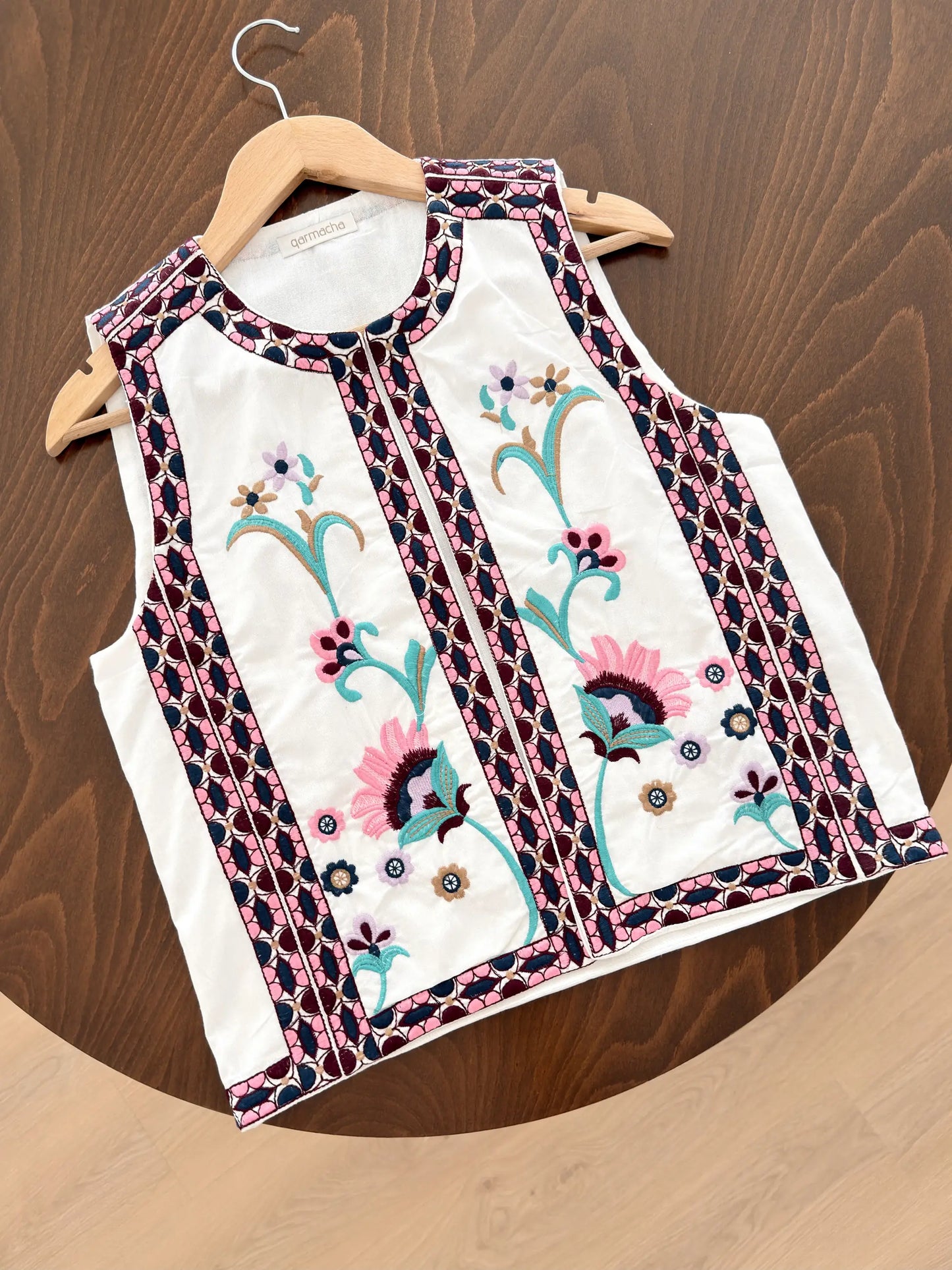Color Ethnic Patterned Yelek