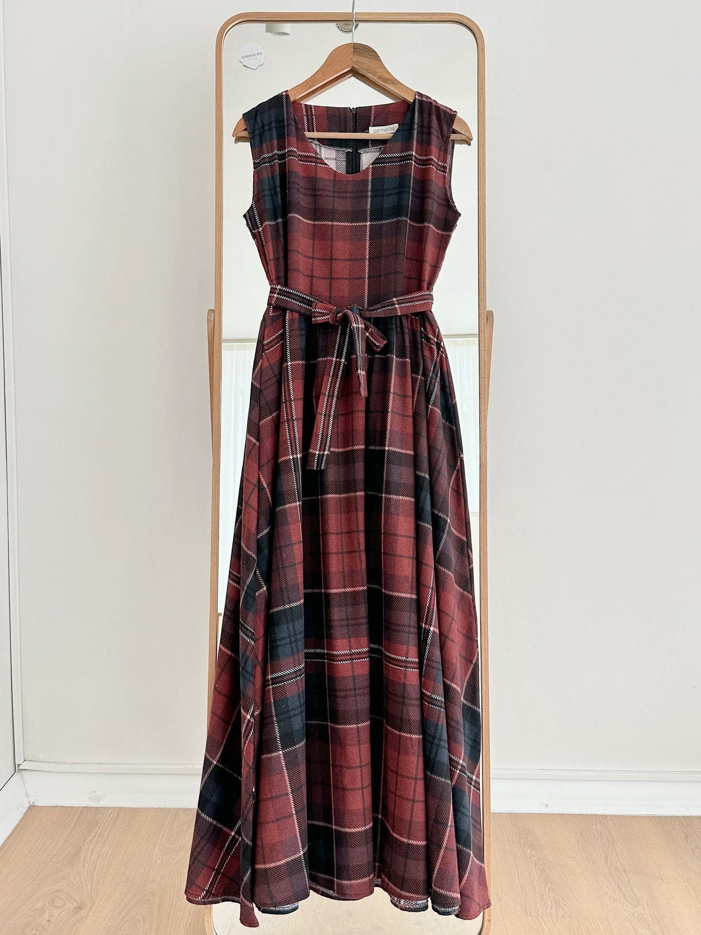 Plaid Cashmere Vest