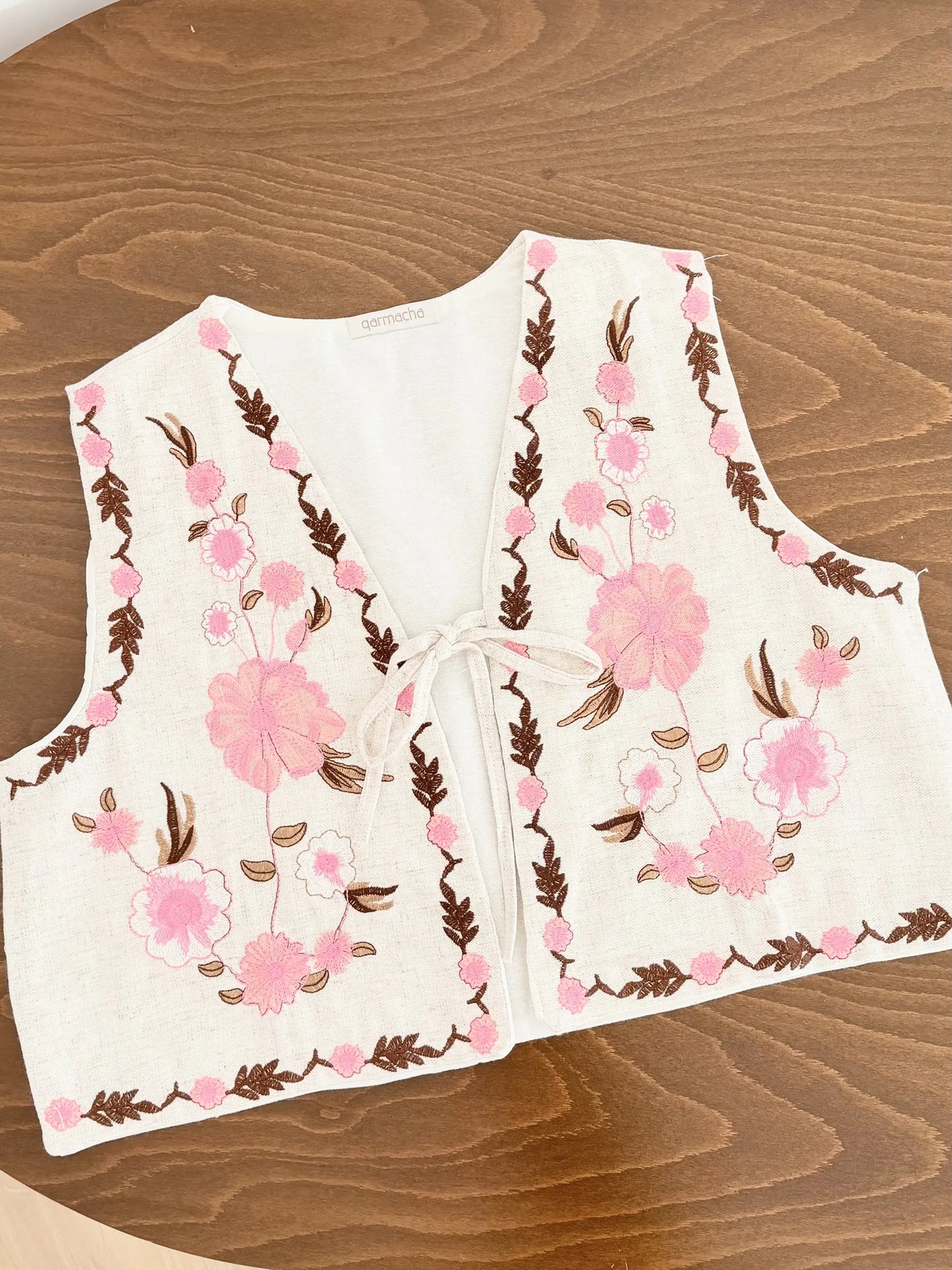 Floral Embroidered Yelek
