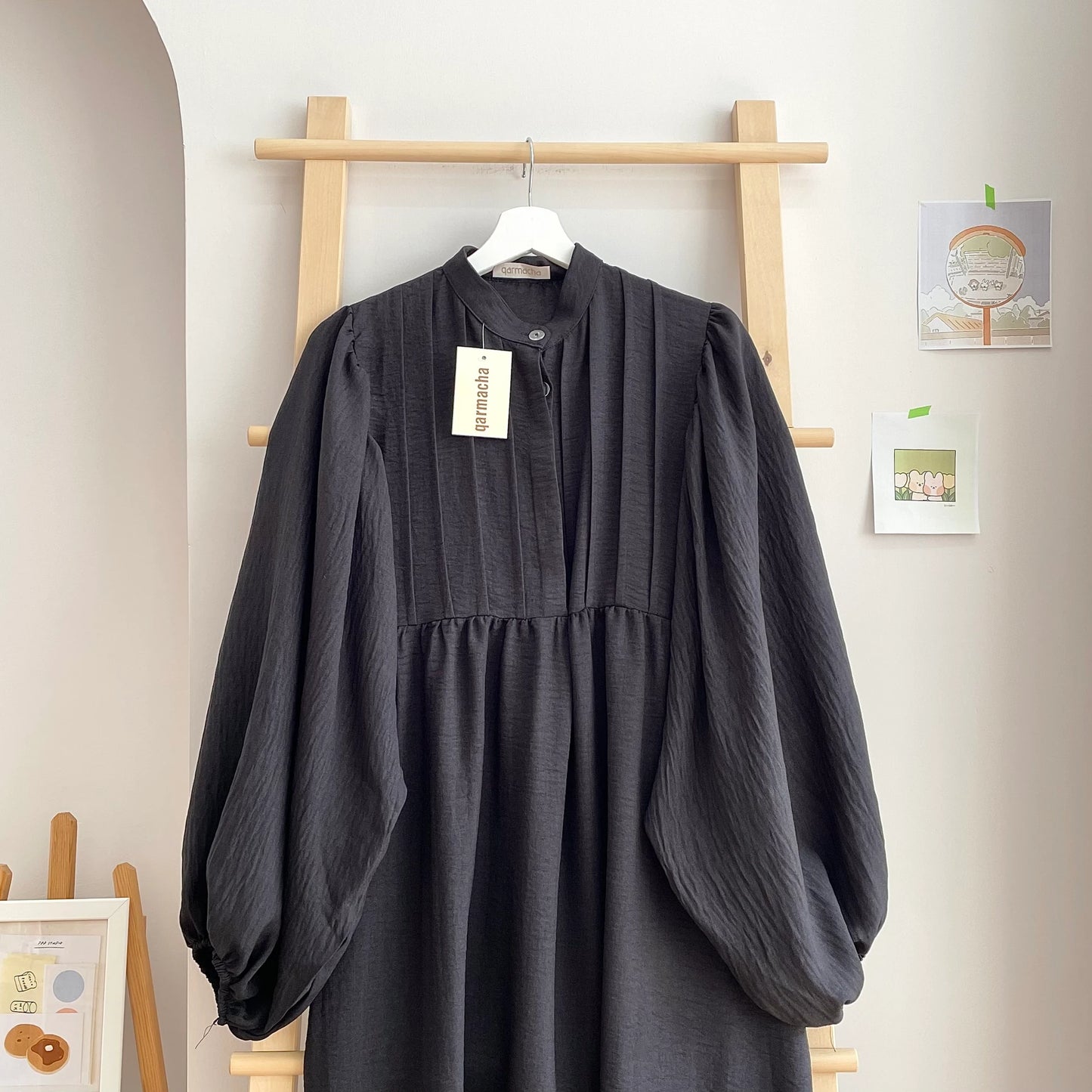 Front Gathered Dress