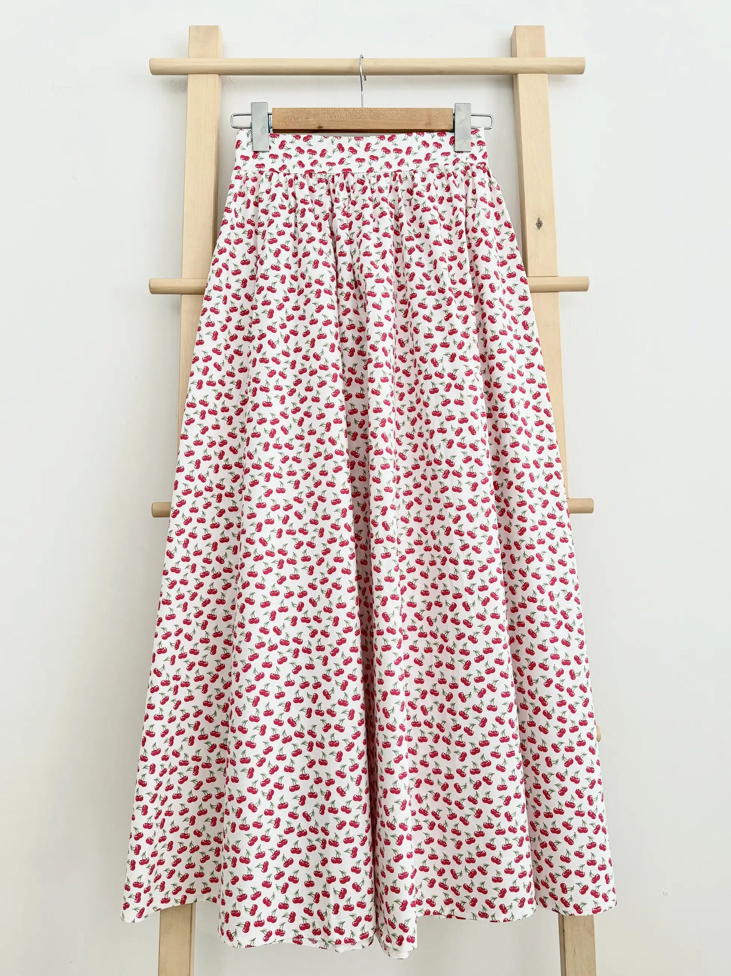 Kiraz Patterned Balloon Skirt