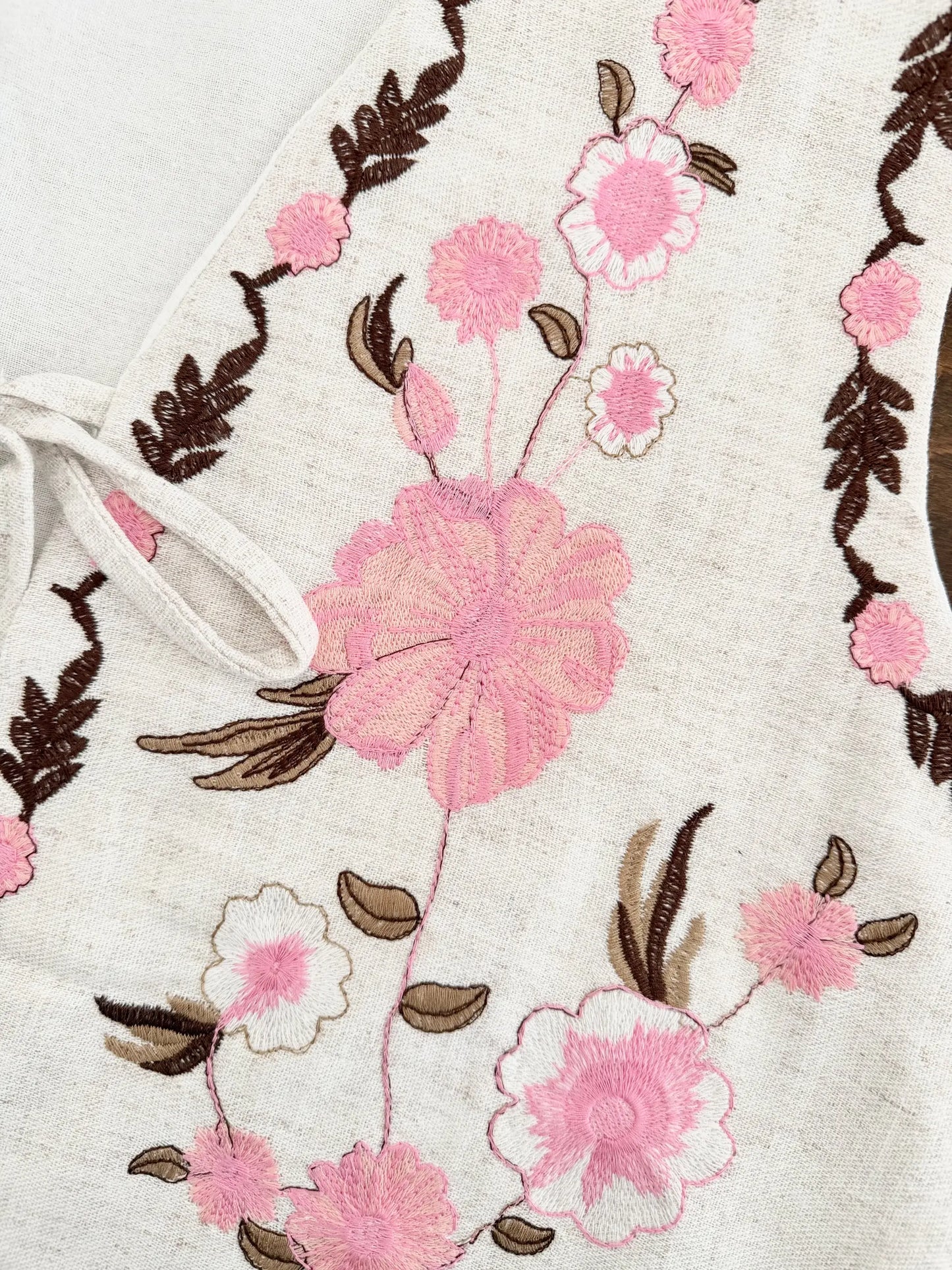 Floral Embroidered Yelek