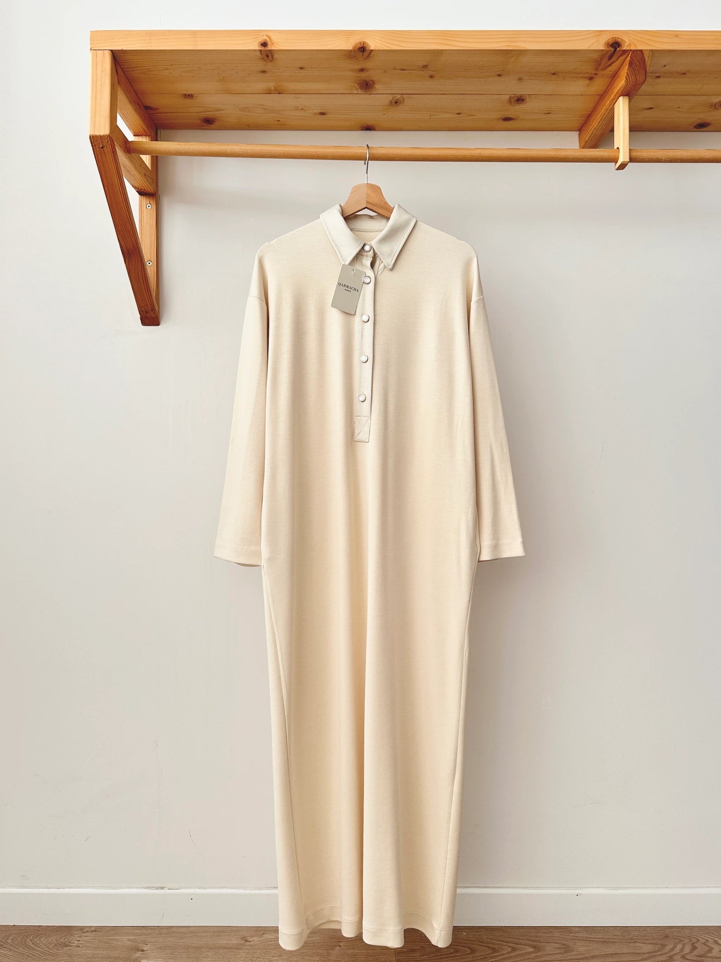 Button Detail Oysho Dress