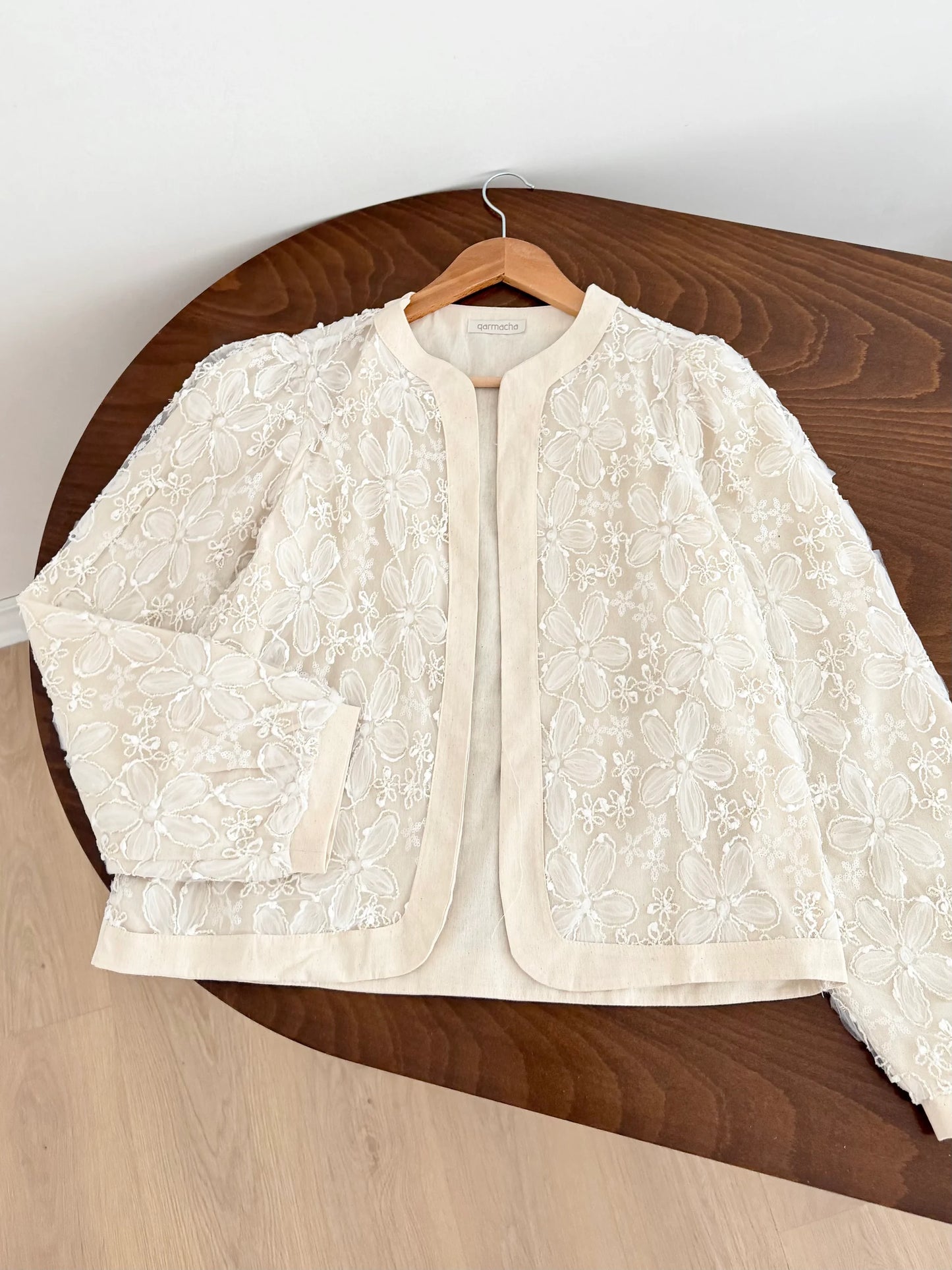 Guipure Floral Jacket