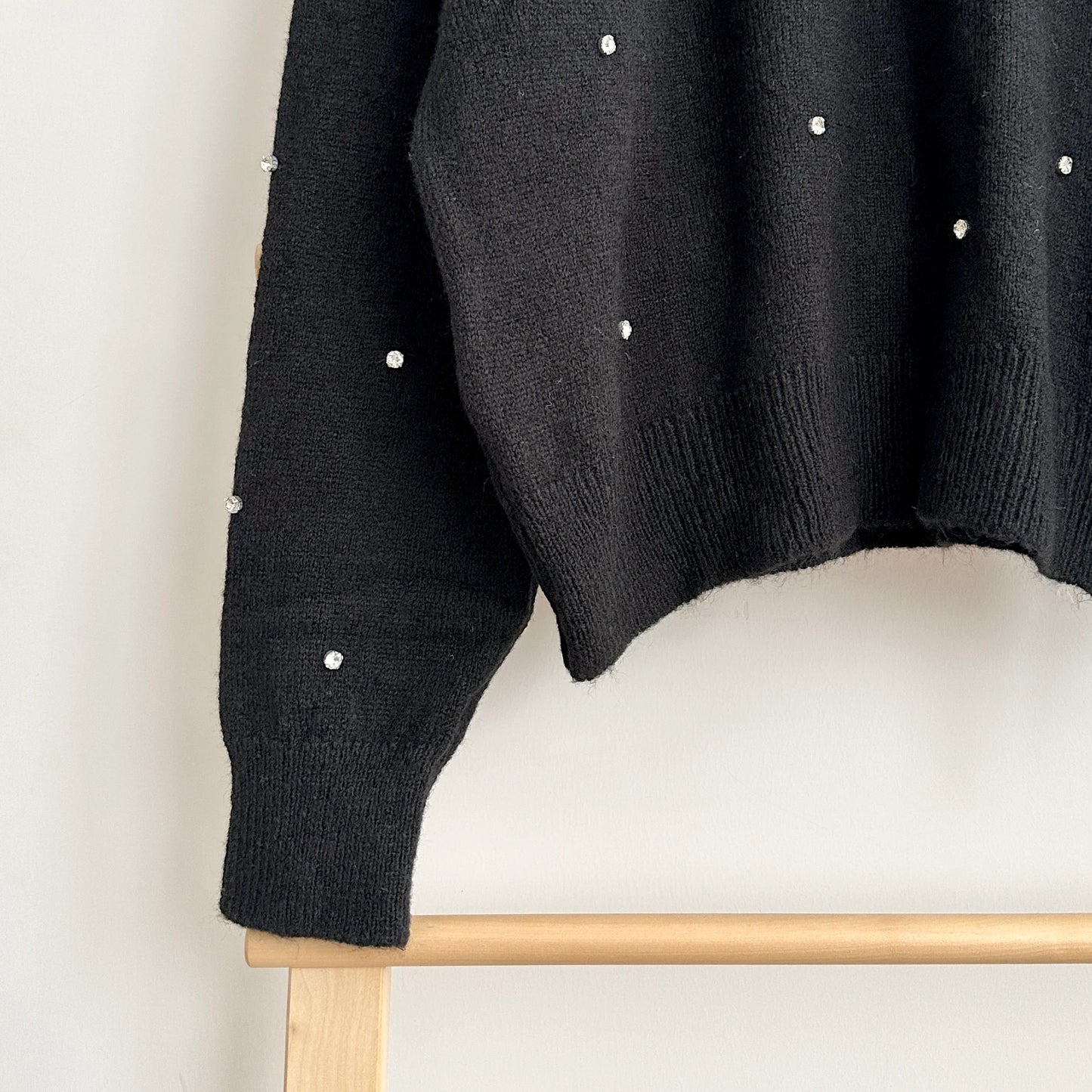 Rhinestone Soft Sweater