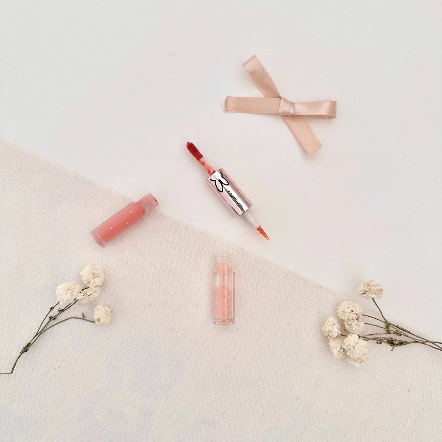 Double Sided Liquid Eye Shadow - Peach Tone C