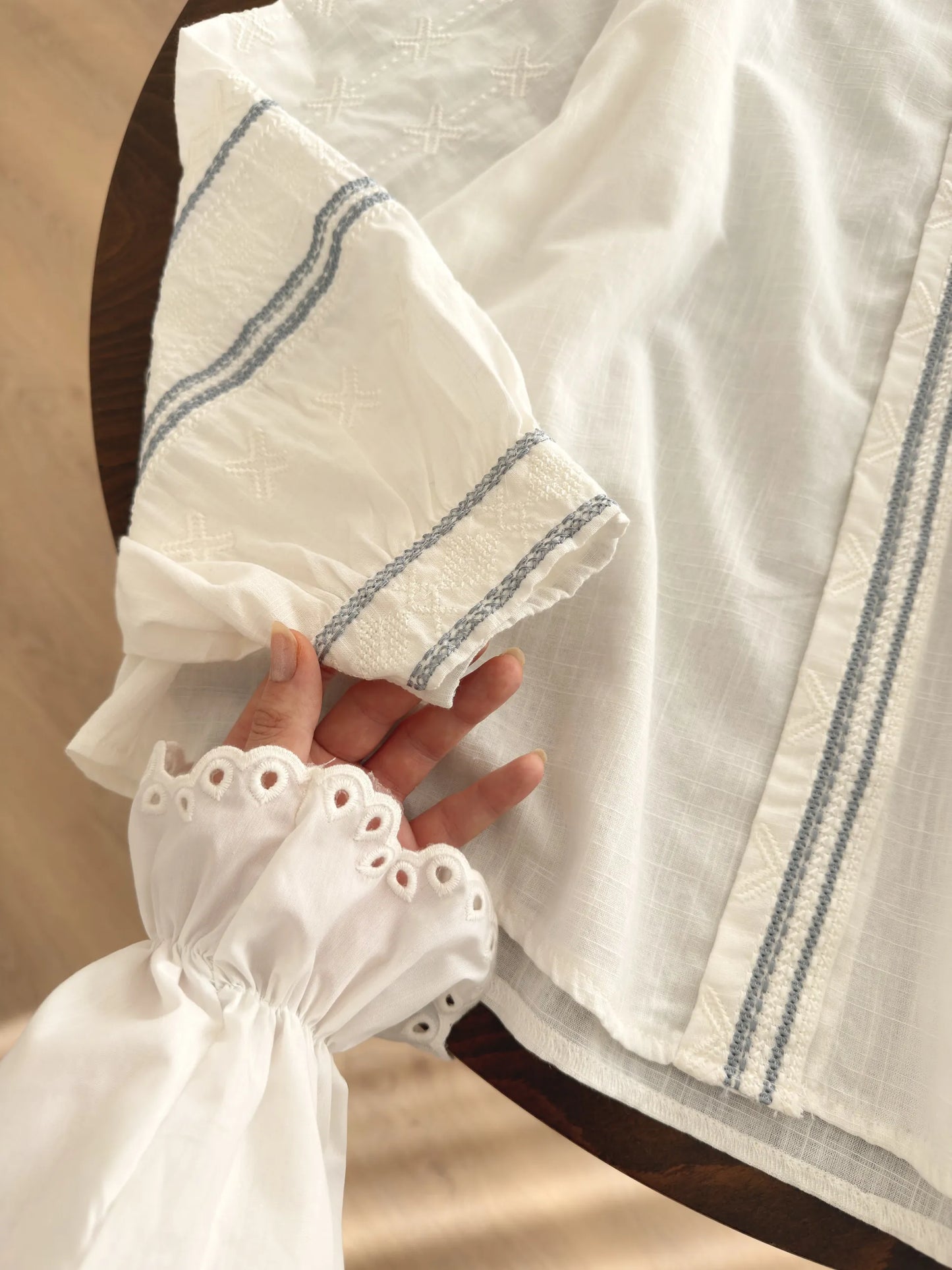 Embroidery Detail Shirt