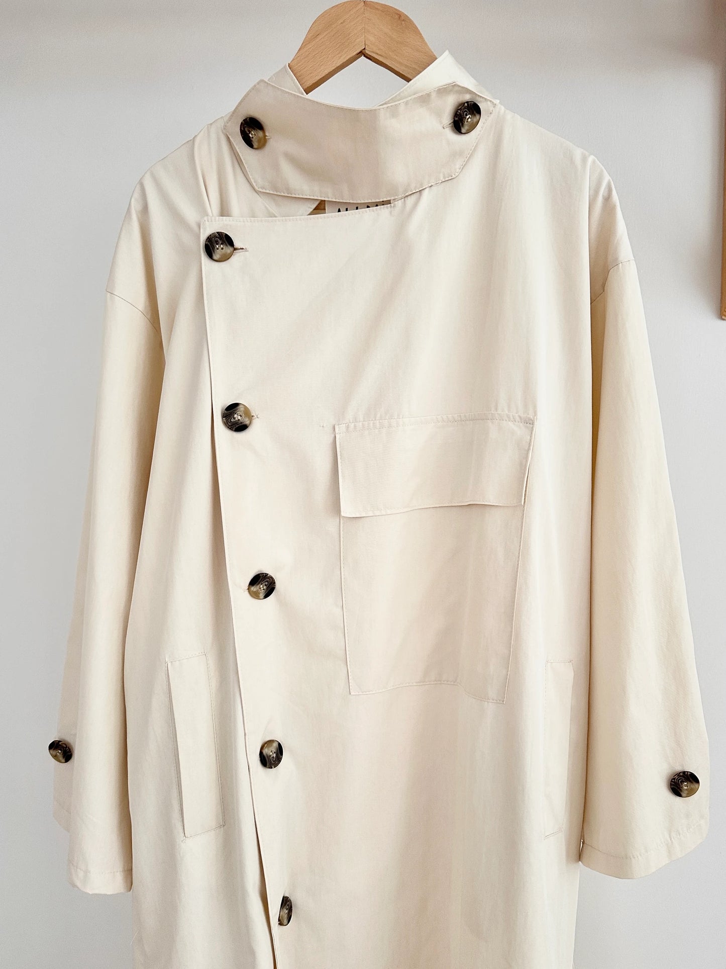 Pocket Detail Trench Coat