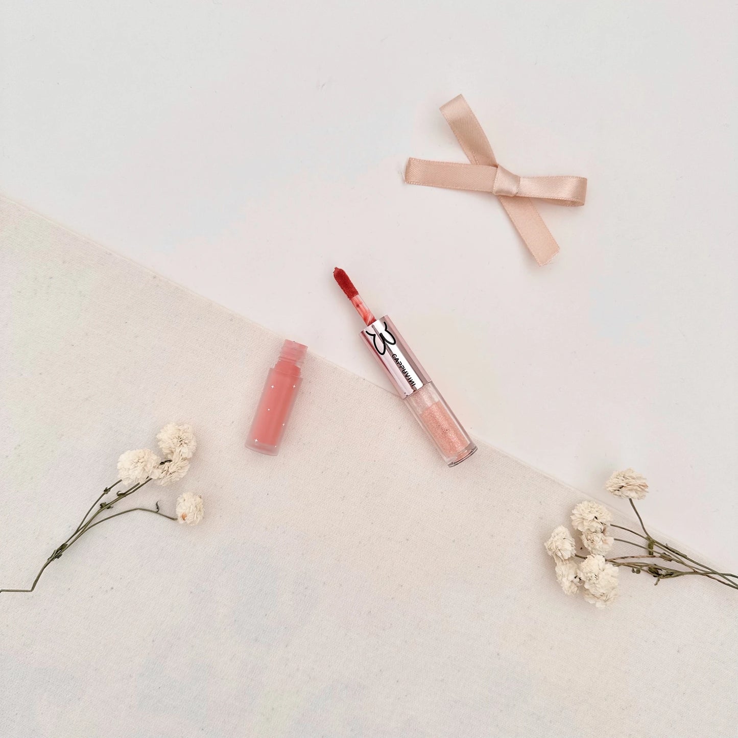 Double Sided Liquid Eye Shadow - Peach Tone C