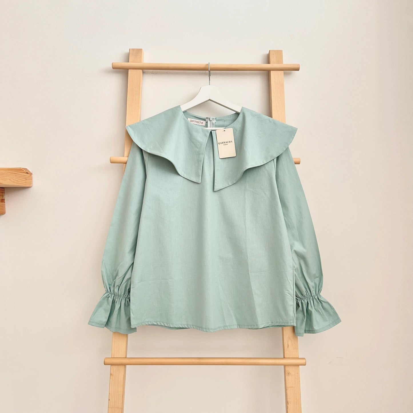 Collar Detail Short Shirt