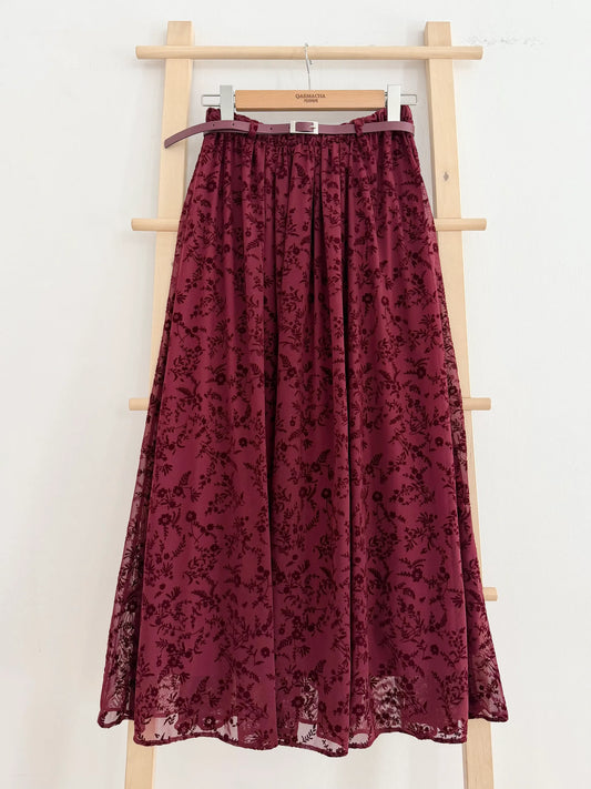 Ditsy Floral Tulle Skirt