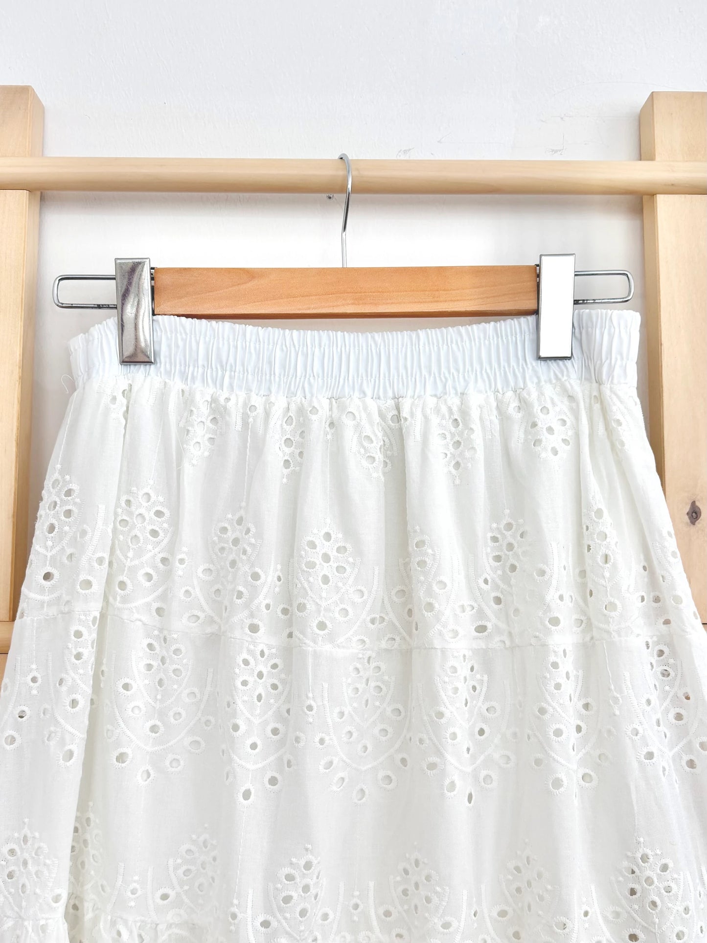 Tiered Scalloped Skirt
