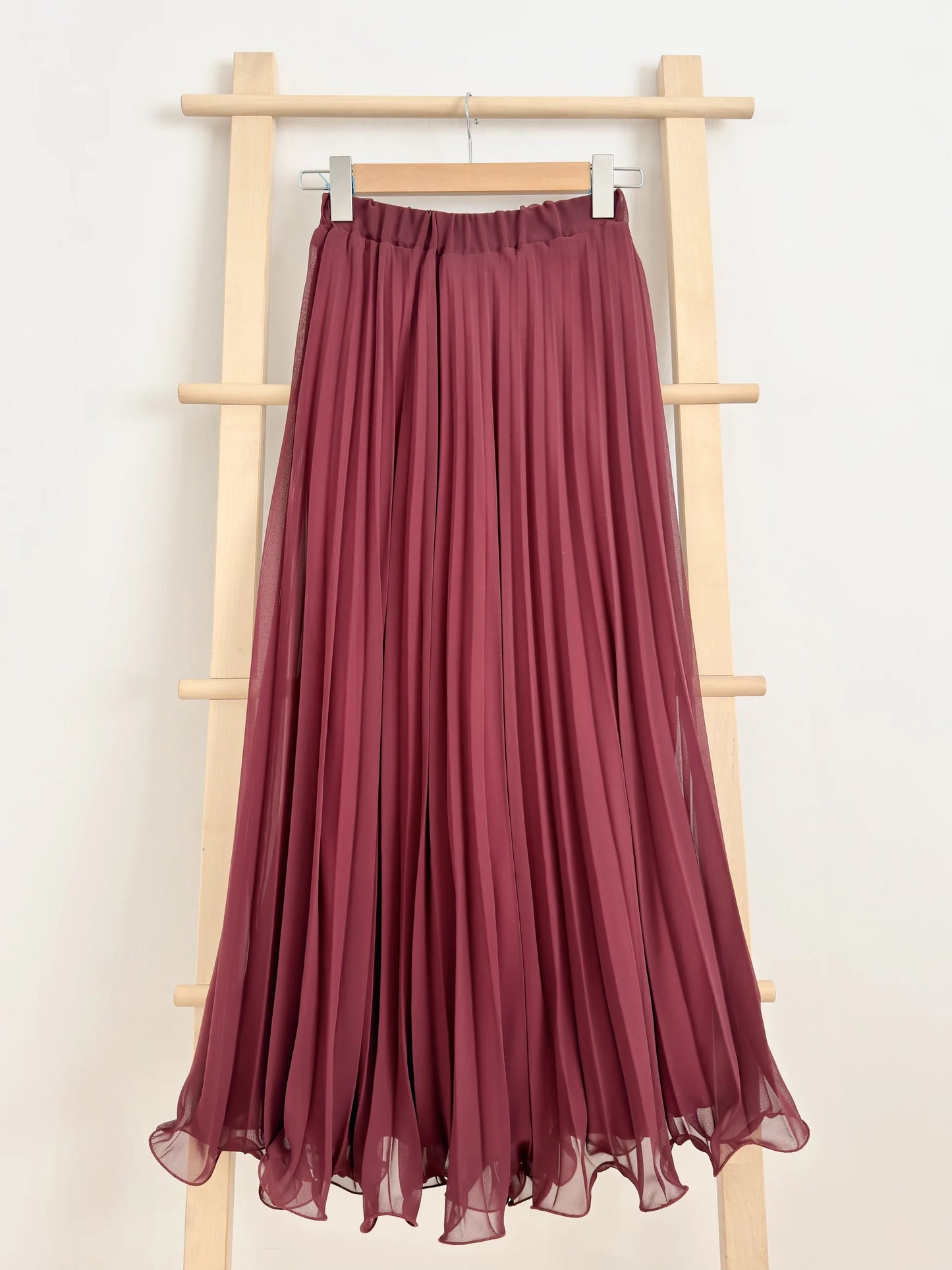 Pliseli Chiffon Skirt
