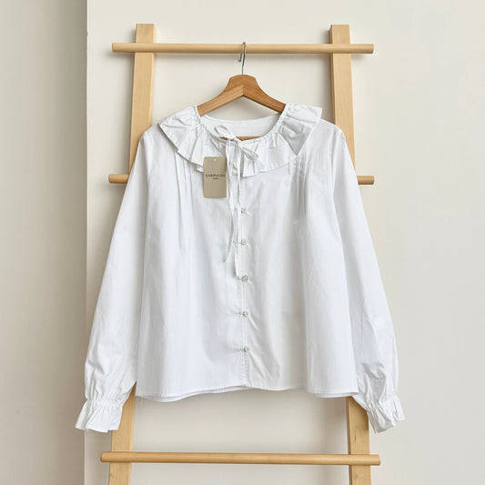 Baby Neck Bow Shirt