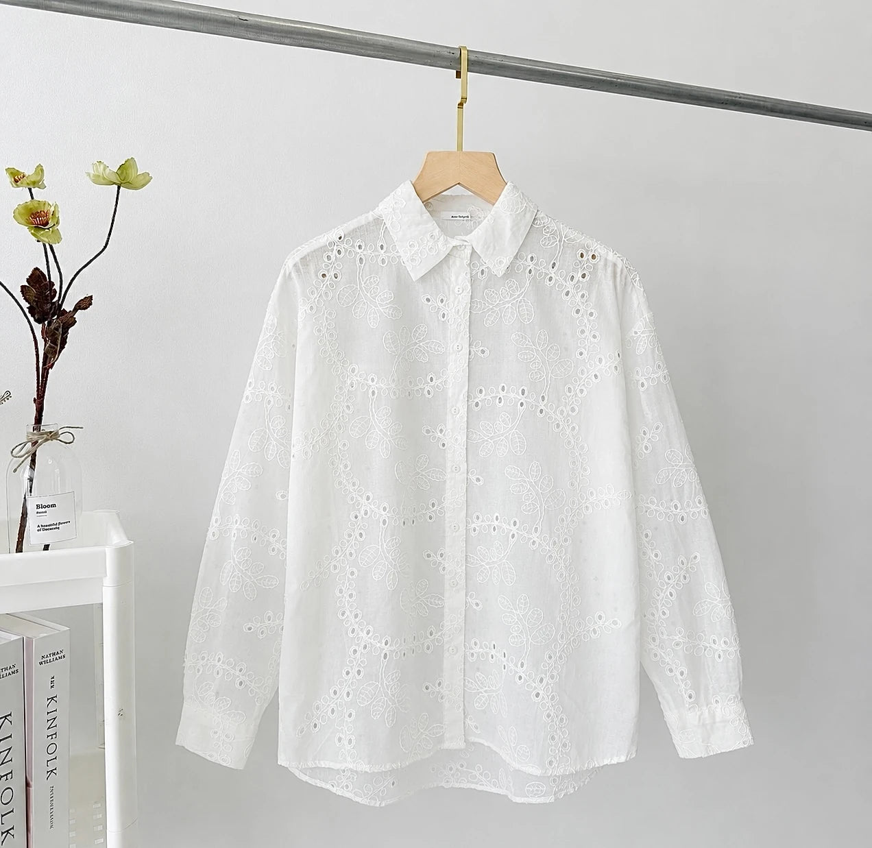 Guipure Floral Shirt