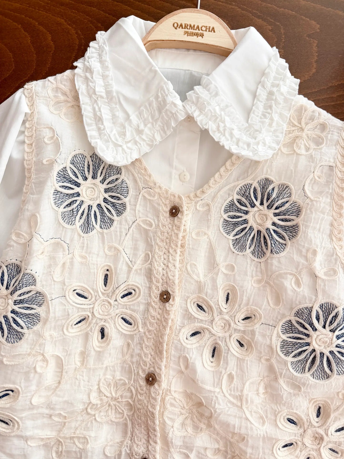 Floral Thin Yelek