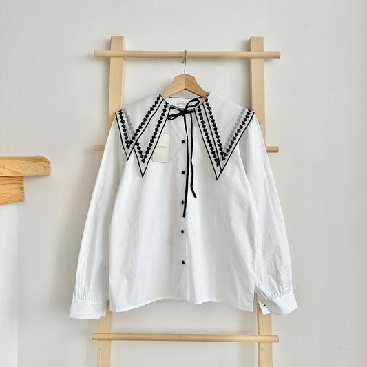 Heart Collared Shirt
