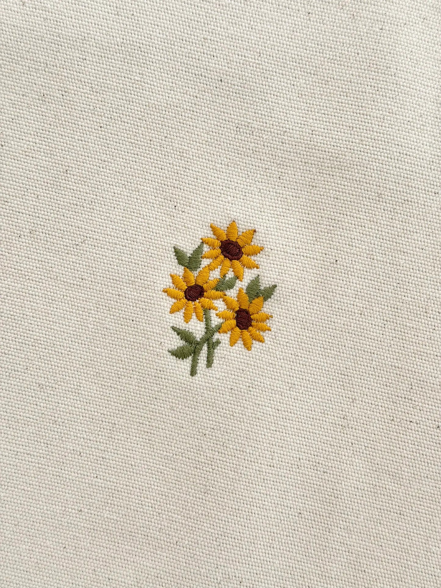 Floral Embroidered Kanvas Bag