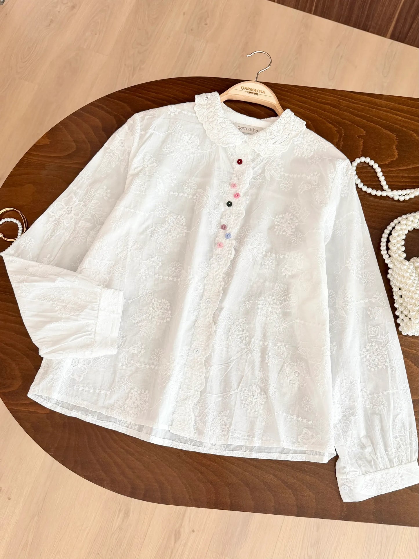 Color Buttoned Shirt
