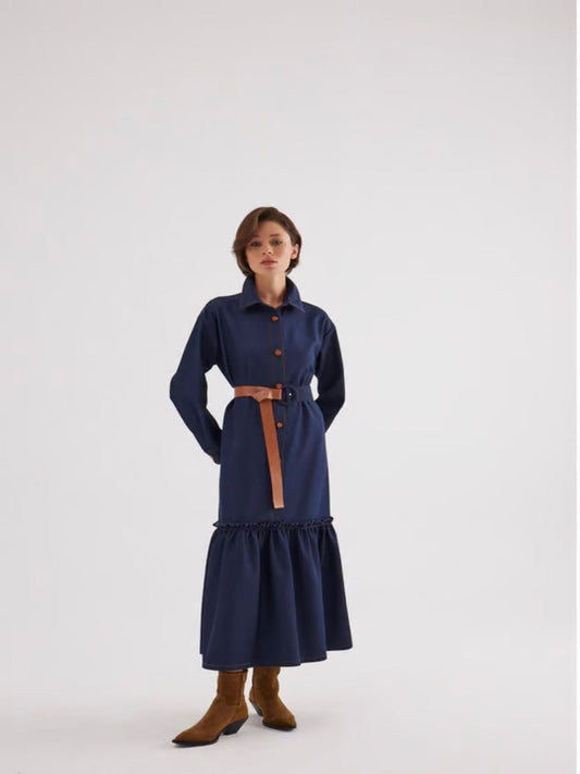 Blossom Collection Denim Niqozza Cotton Dress